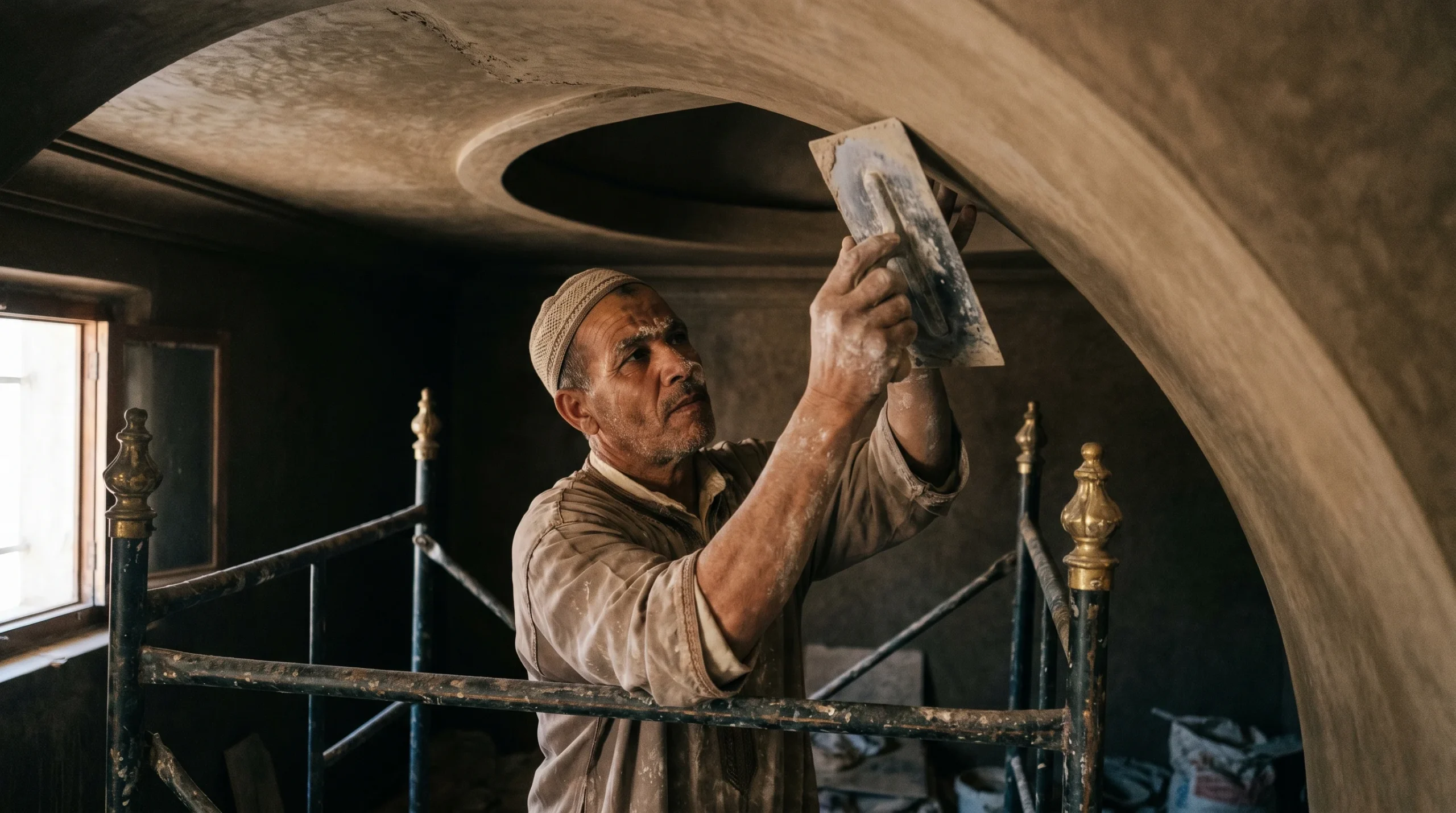 Plâtre et gypserie